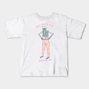 Backwards Pants Kids T-Shirt